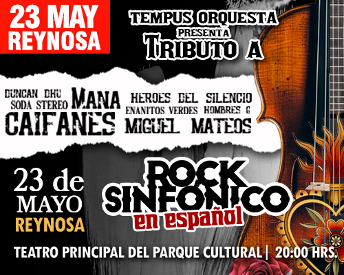 Tempus , Rock Sinfónico en Español, Reynosa, Mayo 23