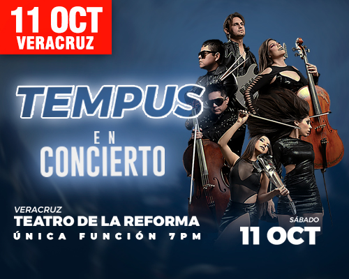 Tempus en Concierto, Veracruz, 11 de octubre