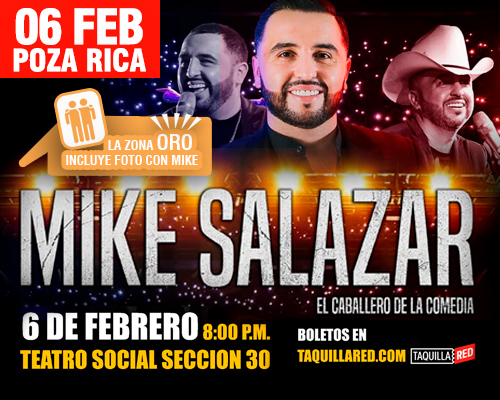 Mike Salazar, Poza Rica, 6 de febrero