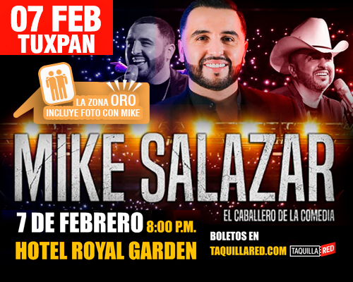 Mike Salazar, Tuxpan, 7 de febrero