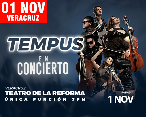 Tempus en Concierto, Veracruz, 1 de noviembre